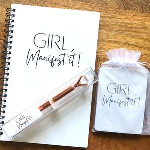 Positive Affirmation Journal + Card Deck And Pen